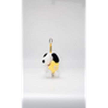 12cm Snoopy Warm Companion Series – Hugging Flower Keychain