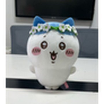 Hachiware – Flower Crown Plush