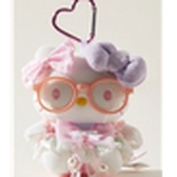 Purple Bow Sitting Dress Hello Kitty Plush