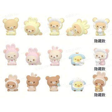 Rilakkuma Nuonuo Baby Series Bear Head Blind Box