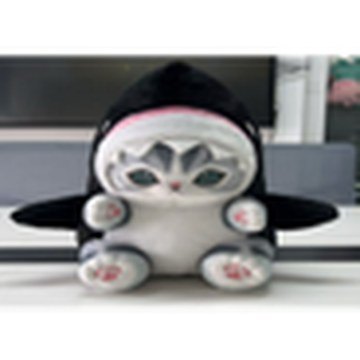 Sandy the Fortune Cat Ocean Series (Black Style) Figure