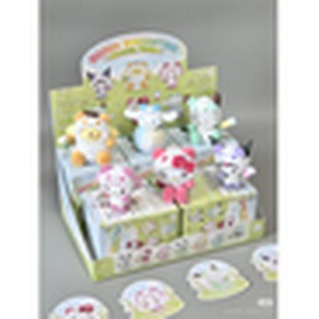 Sanrio Family Rainbow Panda Series Plush Charm Blind Box