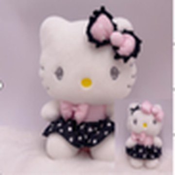 Sitting Hello Kitty – Sweet & Cool Polka Dot Plush