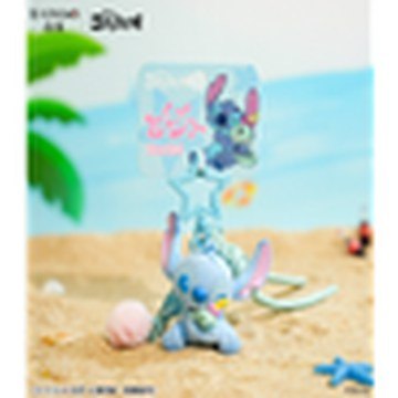 Stitch Series Fluffy Pom-Pom Keychain – Playful Angel Style