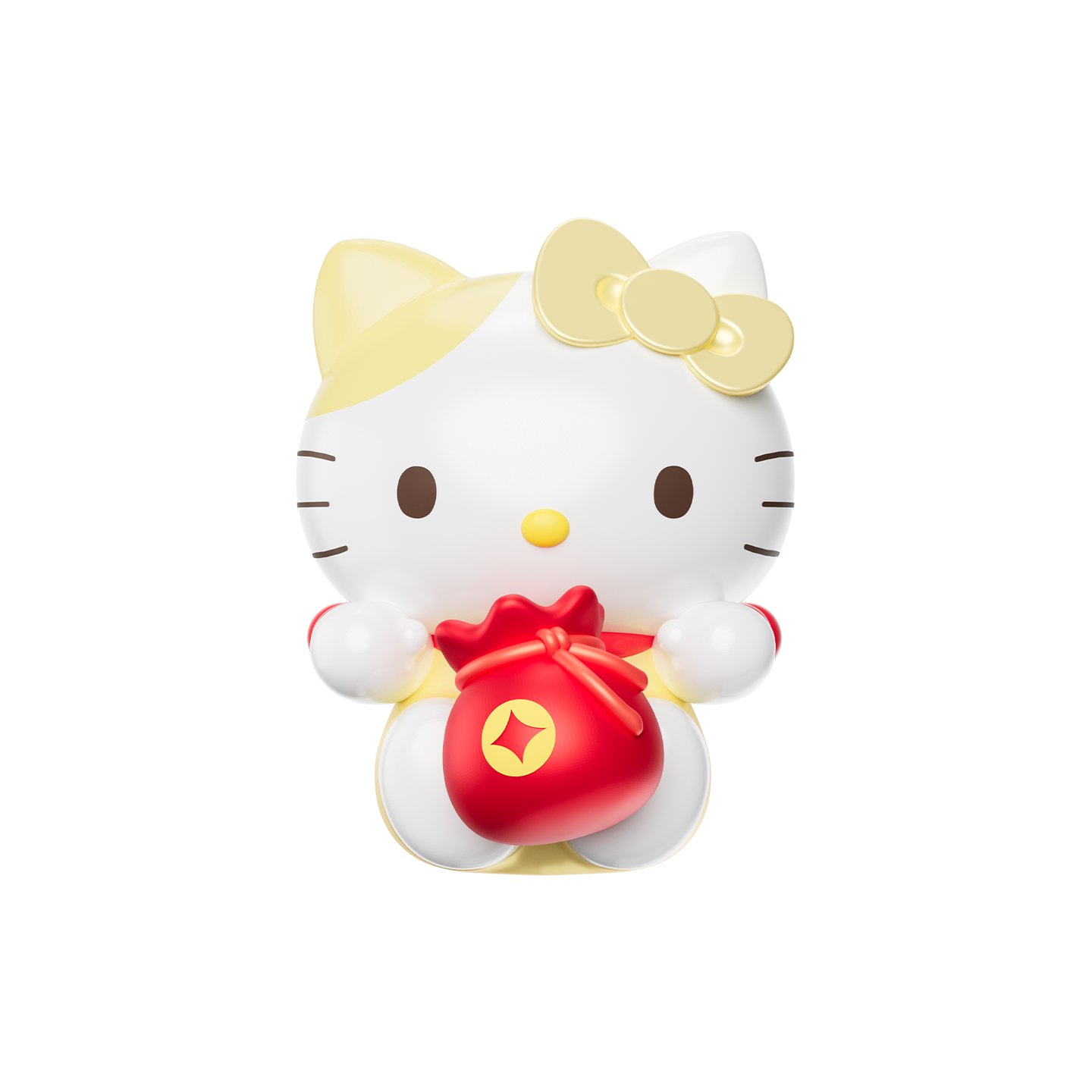 Lucky Meow Meow Hello Kitty Bean Toy