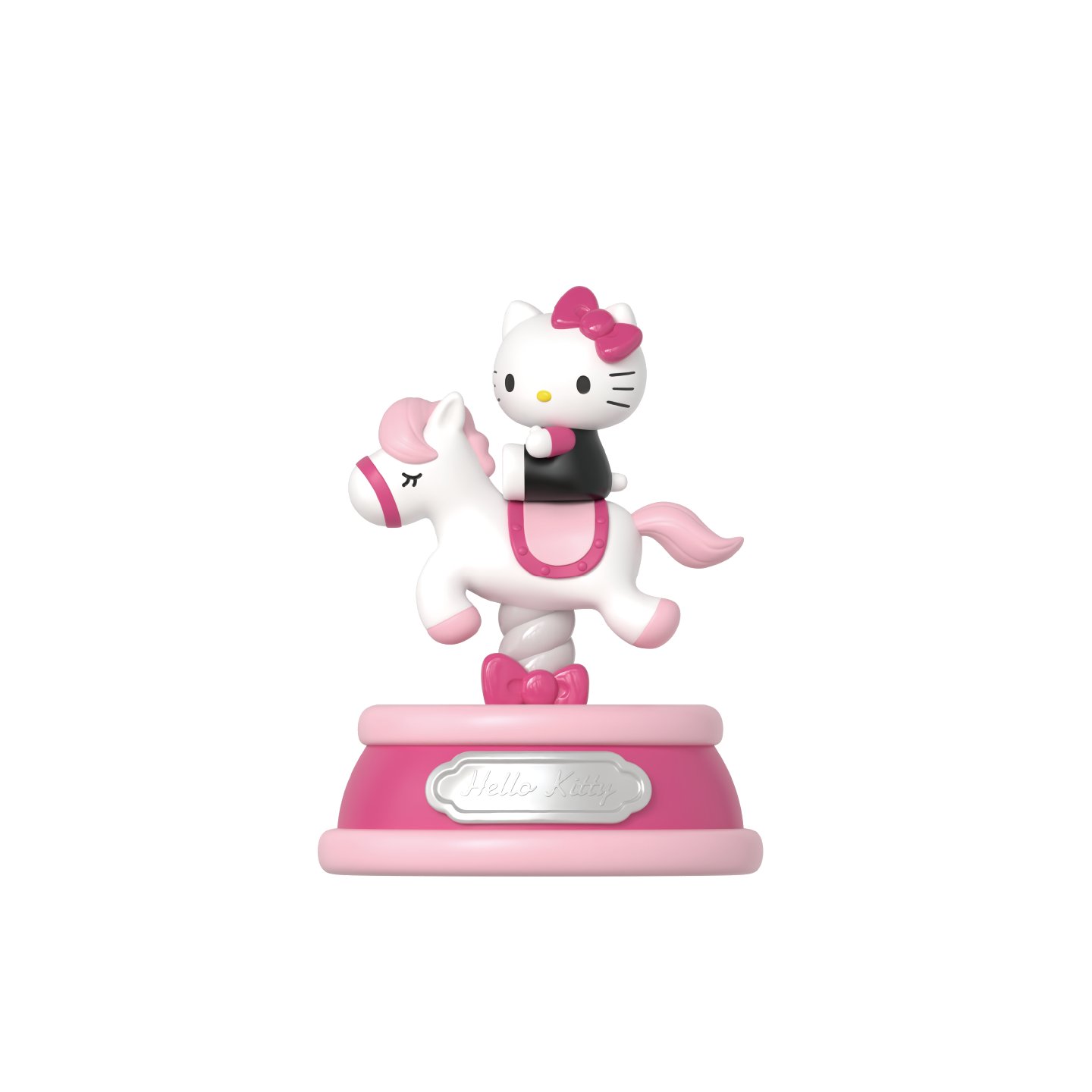 Hello Kitty Childlike Pony Light-Up Carousel — Blind Box