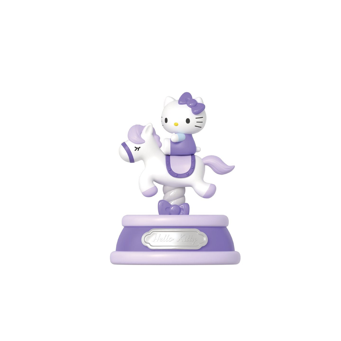Hello Kitty Childlike Pony Light-Up Carousel — Blind Box