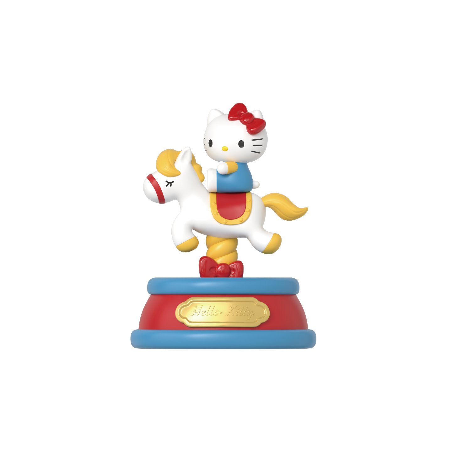 Hello Kitty Childlike Pony Light-Up Carousel — Blind Box