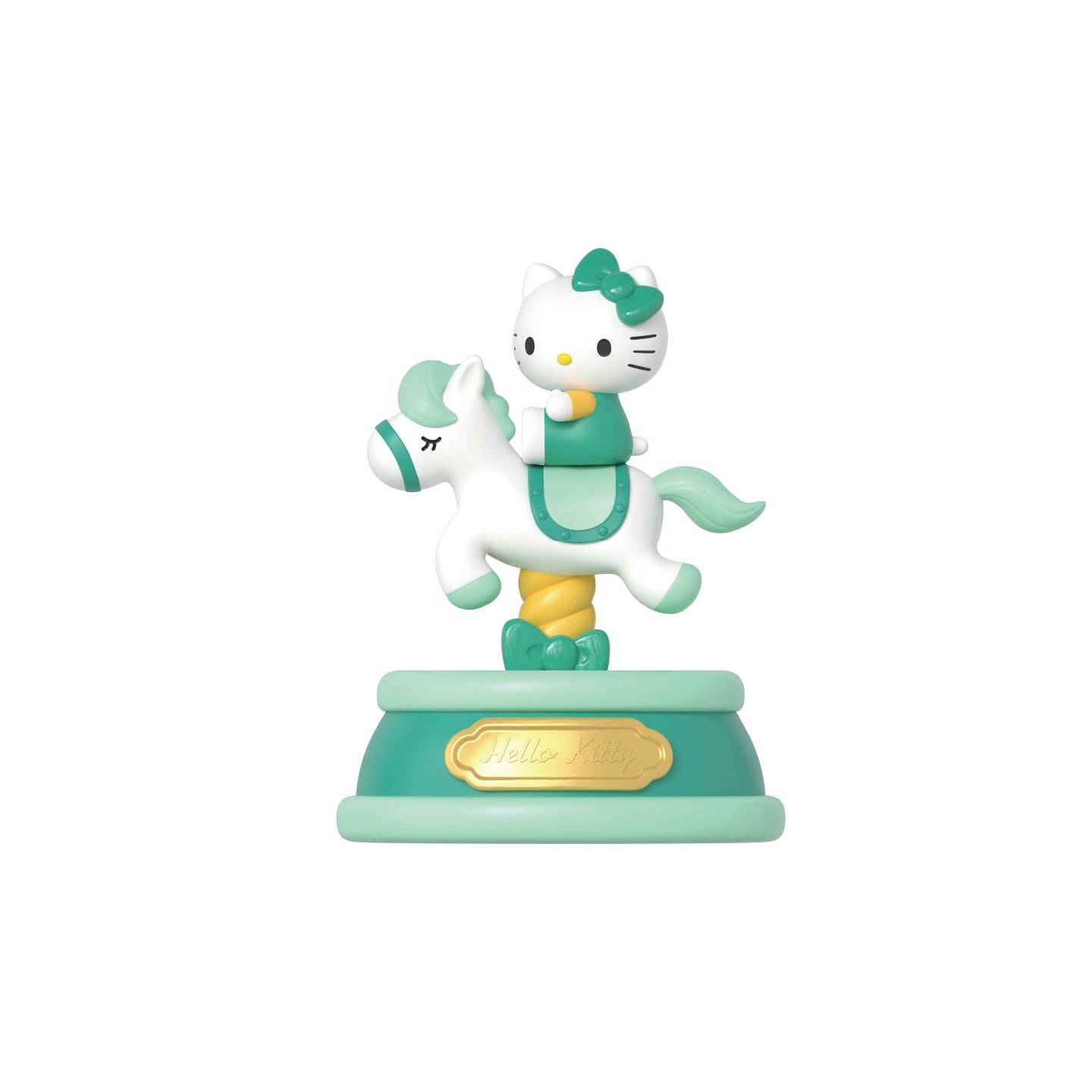 Hello Kitty Childlike Pony Light-Up Carousel — Blind Box