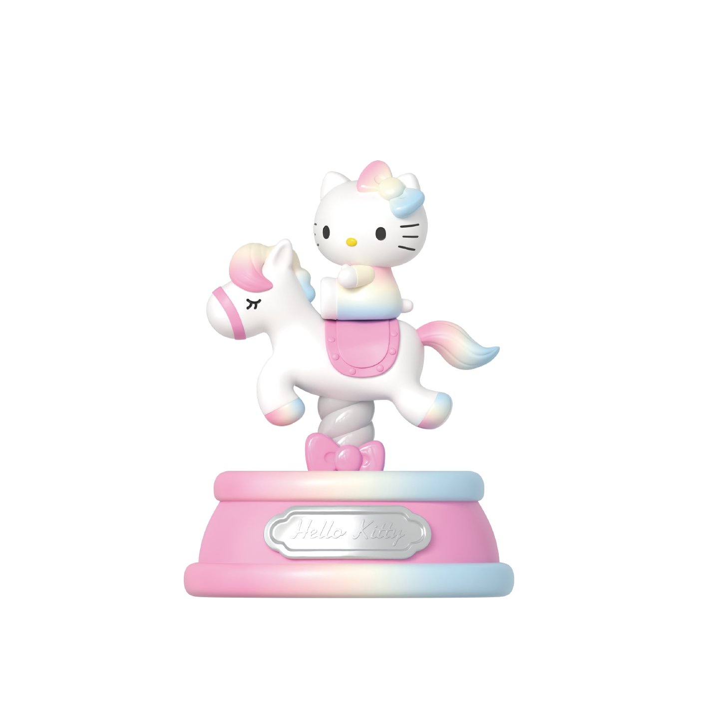 Hello Kitty Childlike Pony Light-Up Carousel — Blind Box